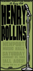 Henry Rollins Columbus 2003