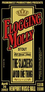 Flogging Molly Columbus 2002