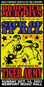 Dropkick Murphys vs. Sick of It All Columbus 2001
