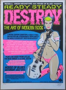 Ready Steady Destroy: The Art of Modern Rock' Art Exhibition Orlando 2005