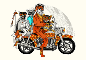 Fantastic Mr. Fox Motorcycle 2016