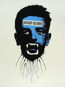 Kentucky Gag Order Minneapolis 2003 (Blue Face)