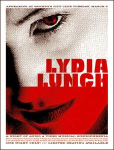 Lydia Lunch Minneapolis 2003 (Red AP edition)