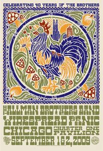 Allman Brothers Band / Widespread Panic Chicago 2009 (Artist edition)