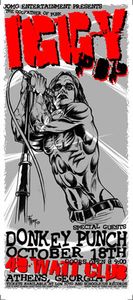 Iggy Pop Athens 2001 (Handbill edition)