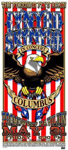 Lynyrd Skynyrd Columbus 2002 (Handbill edition)