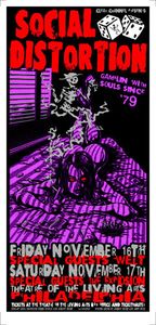 Social Distortion Philadelphia 2001 (Handbill edition)