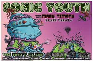 Sonic Youth Athens 2002