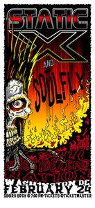 Static X Washington DC 2002 (Handbill edition)
