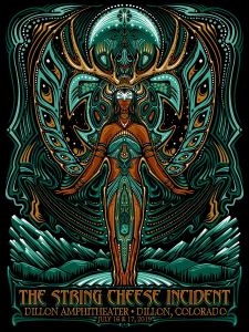 String Cheese Incident Dillon 2019 (Silver Hologram Foil edition)