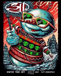 311 St. Louis & Minneapolis 2019 (Red Sweater Edition)
