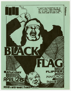 Black Flag - San Francisco 4/25/1981