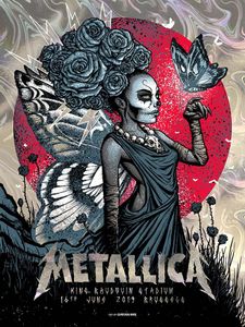 Metallica Brussells 2019 (AP Blizzard Variant)