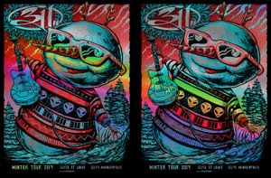 311 St. Louis & Minneapolis 2019 (Artist Uncut Foil Edition)