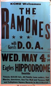 Ramones Seattle 1983