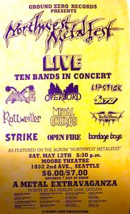 Northwest Metalfest Seattle 1984