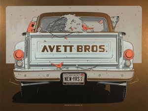Avett Brothers Greensboro 2019 (Bronze Edition)