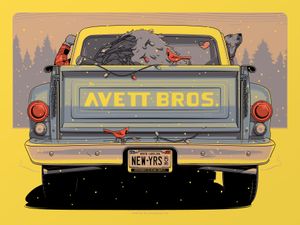 Avett Brothers Greensboro 2019 (Lemon Drop Edition)