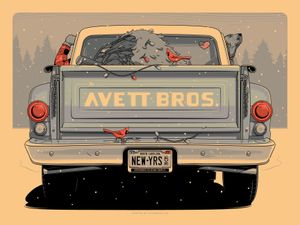 Avett Brothers Greensboro 2019 (Kraft Edition)