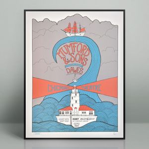 Mumford & Sons Chicago 2012 (Reprint)