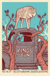 Kings Of Leon Calgary 2017 VIP (Artist Proof)