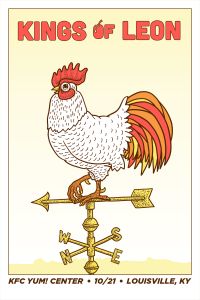 Kings Of Leon Louisville 2017 VIP (Artist Proof)