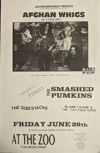 Afghan Whigs, Smashing Pumpkins - Boise - 1990