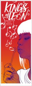 Kings Of Leon Syracuse 2017 VIP (Artist Proof)