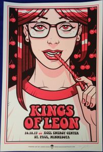 Kings Of Leon St. Paul 2017 VIP (Artist Proof)
