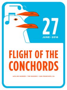 Flight Of The Conchords San Francisco 2016