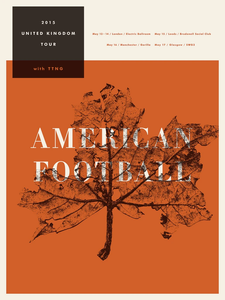 American Football UK Tour 2015