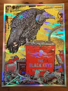 The Black Keys Cleveland 2019 (AP Foil Variant)