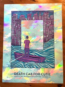 Death Cab For Cutie San Diego 2019 (Night 1) (AP Foil Variant)