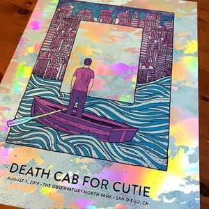 Death Cab For Cutie San Diego 2019 (Night 1) (AP Foil Variant)