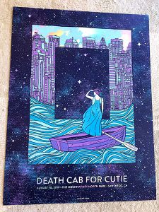 Death Cab For Cutie San Diego 2019 (Night 2) (AP Foil Variant)