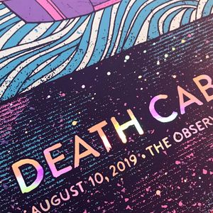 Death Cab For Cutie San Diego 2019 (Night 2) (AP Foil Variant)