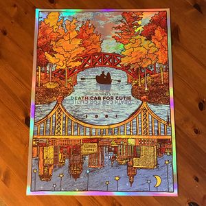 Death Cab For Cutie St. Paul 2018 (AP Foil Variant)