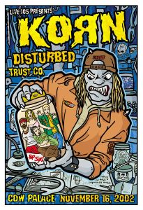 Korn Daly City 2002 (Artist Proof)