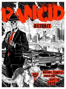 Rancid Detroit 2019 (Artist Proof)