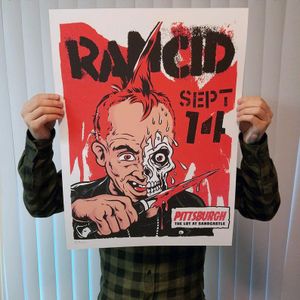 Rancid Pittsburgh 2019 (Artist Proof)