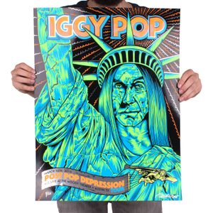 Iggy Pop Austin 2016 (AP Foil Variant)