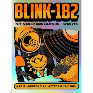 Blink-182 Amarillo 2017 (AP Foil Variant)