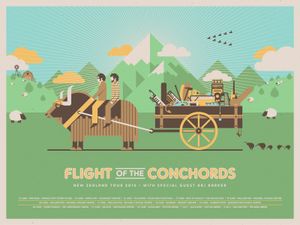 Flight Of The Conchords New Zealand Tour 2012