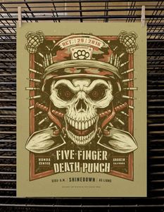Five Finger Death Punch Anaheim 2016 (Show Edition)