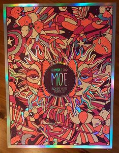Moe. Atlanta 2018 (Night 1) (AP Foil Variant)