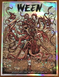 Ween St. Louis 2018 (AP Rainbow Foil Variant)