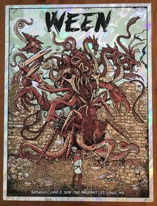Ween St. Louis 2018 (AP Lava Foil Variant)