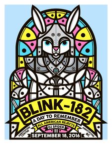 Blink-182 Abbotsford 2016 (Artist Edition)