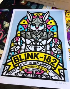Blink-182 Abbotsford 2016 (Artist Edition)