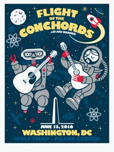 Flight Of The Conchords Washington 2016 (Artist Proof)